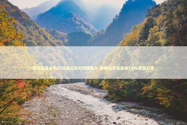 黑石高层自掏15亿美元应对赎回压力 旗舰信贷基金创79%赎回纪录