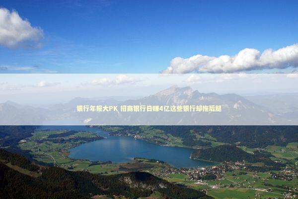 银行年报大PK 招商银行日赚4亿这些银行却拖后腿