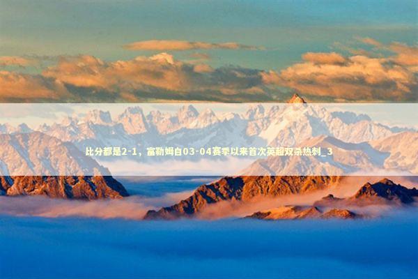 比分都是2-1，富勒姆自03-04赛季以来首次英超双杀热刺_3